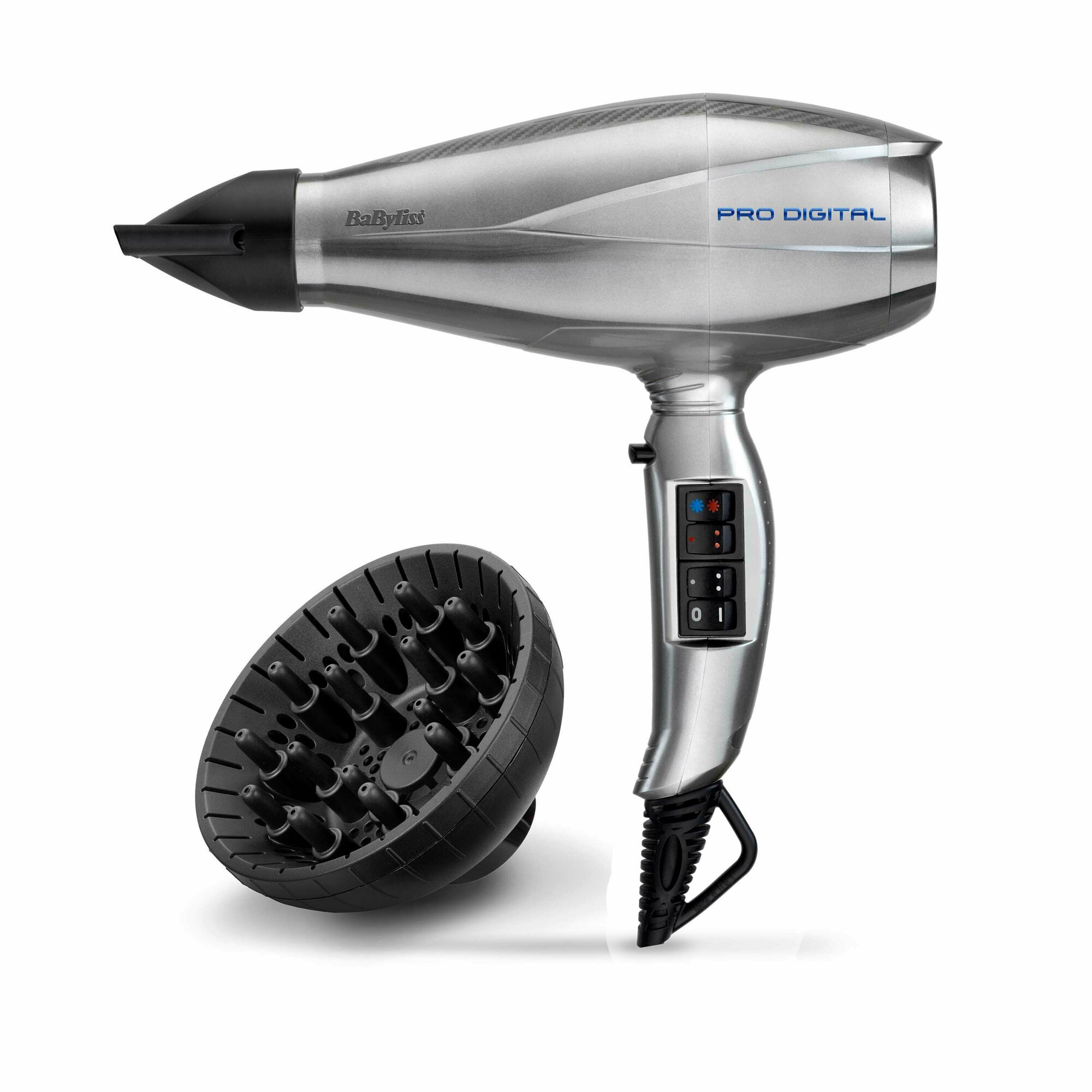 Фен BaByliss 6000E, Silver