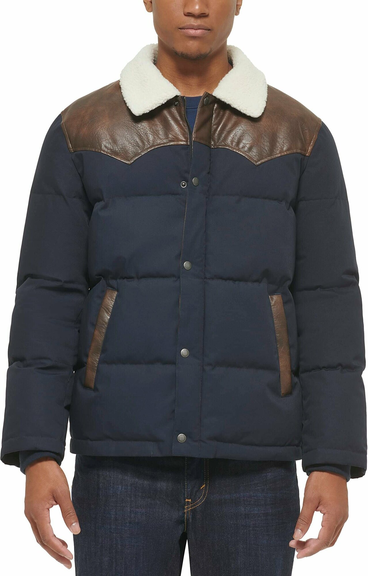 Куртка Men Out West Mixed Media Puffer Jacket