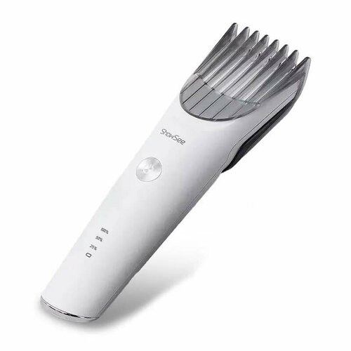 Машинка для стрижки волоc/Триммер белая infant electric hair clipper electric fader rechargeable children mute electric hair clipper razor baby haircut tool