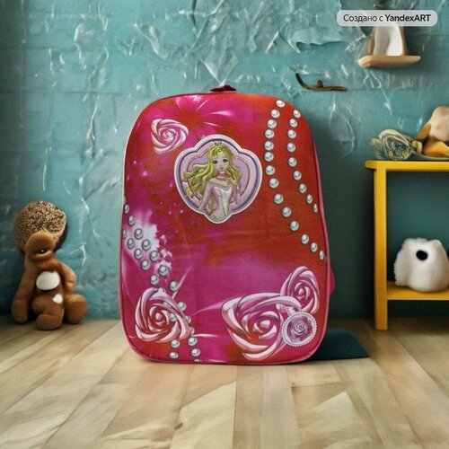 Ранец ученический для девочки, школьный рюкзак, детская сумка, на 1 сентября, первый звонок, с принцессой, ортопедический, Alliance for kids
