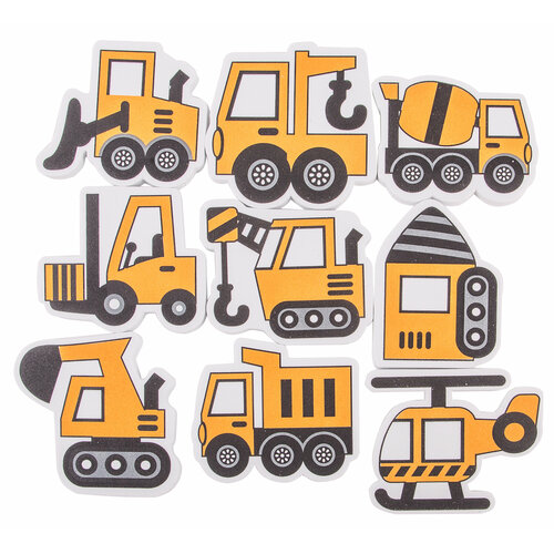 Набор игрушек для ванны Zhorya Транспорт 9 шт 458₽