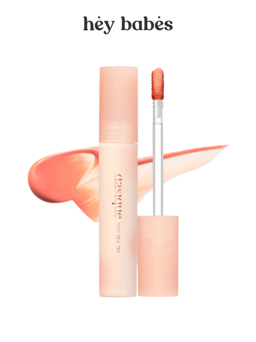 Влажный матовый тинт в светлом персиковом оттенке Dasique Water Blur Tint #01 Peach Dew