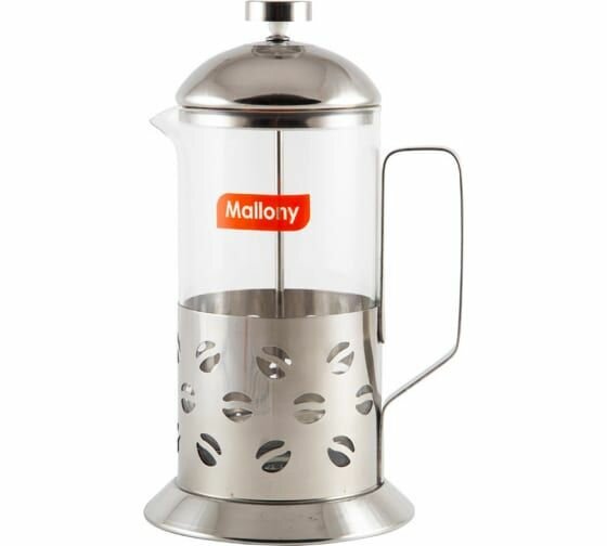 950081 Чайник-кофейник (кофе-пресс) 1000 мл. B535-1000ML CAFFE MALLONY