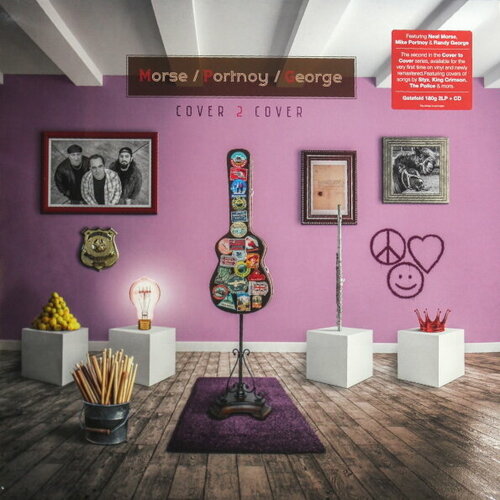 Виниловая пластинка Morse, Portnoy, George / Cover 2 Cover (2LP+CD) spv morse portnoy george cover to cover cd