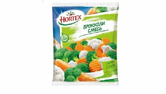 Смесь овощная быстрозамороженная Hortex с брокколи