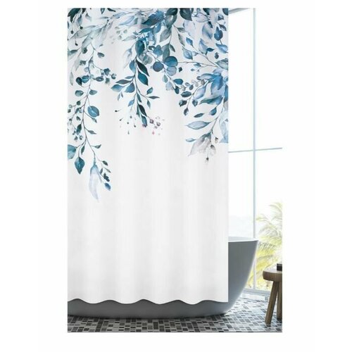 Штора для ванной комнаты MICASA Fiore Полиэстер, 200x200 см