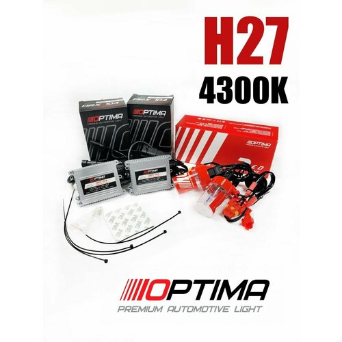 Комплект Ксенона H27 4300k Red Line Slim 35W 3810₽