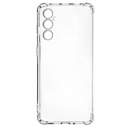 PERO Чехол-накладка Clip Case усиленный для Samsung Galaxy S24 прозрачный (Прозрачный)