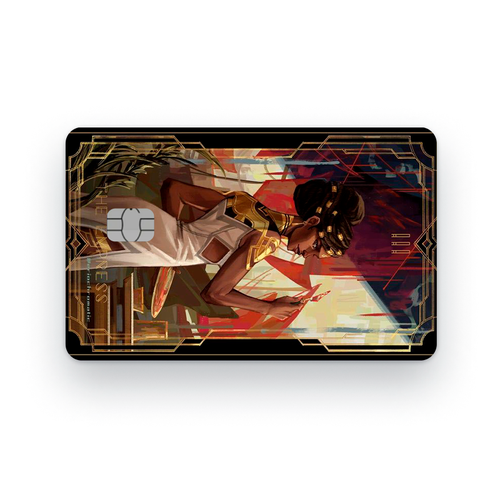 Наклейка на банковскую карту, стикер на карту, маленький чип, мемы, приколы, комиксы, стильная наклейка комиксы, аркейн №26