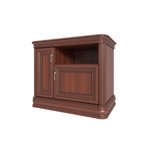 Тумба ТВ «Василиса» малая, цвет махагон