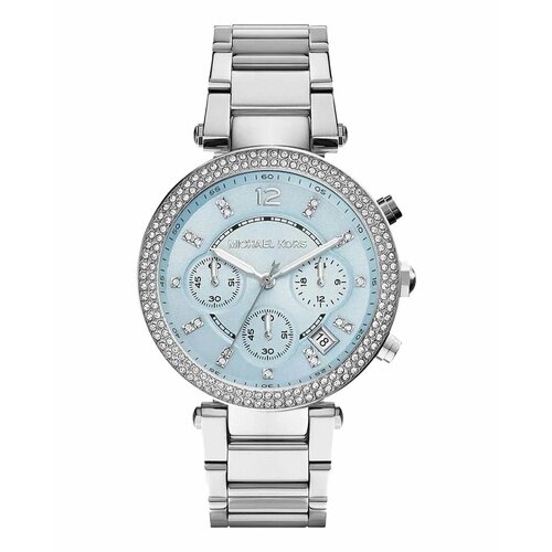 Наручные часы MICHAEL KORS MK6104, серебряный, голубой
