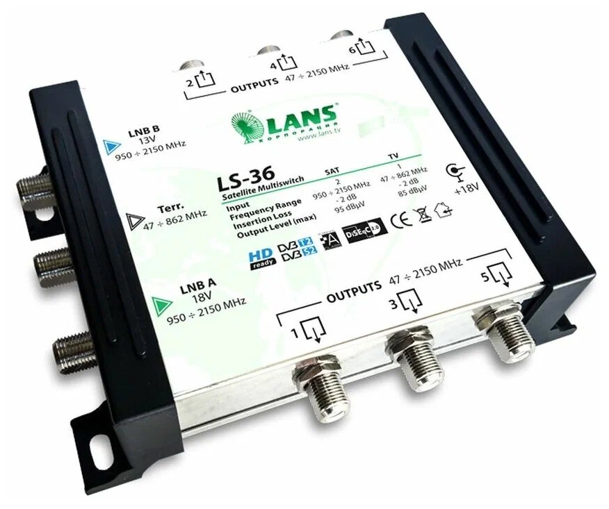 Мультисвитч LANS LST - LS36