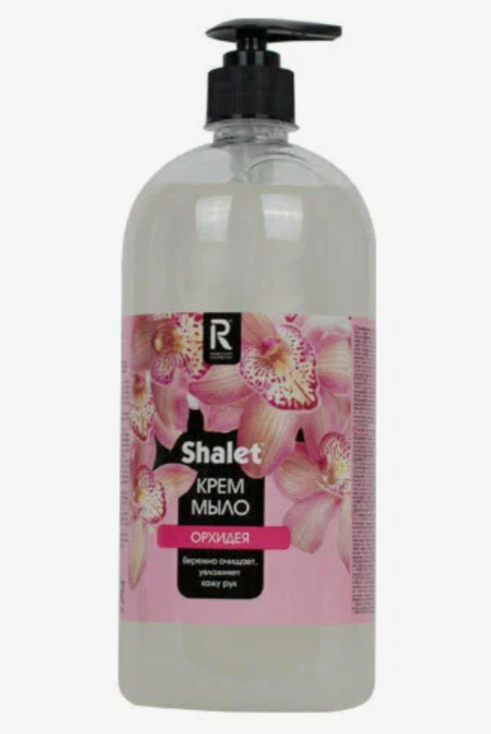 Жидкое крем-мыло Ренессанс Косметик Shalet орхидея, тонизирующее, 1 л.