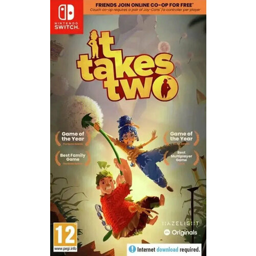 Игра Nintendo Switch - It Takes Two (русские субтитры) игра it takes two для playstation 5 русские субтитры и интерфейс