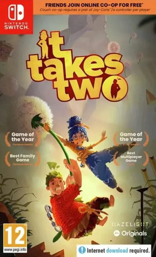 Игра It Takes Two для PS4 (диск, русские субтитры)