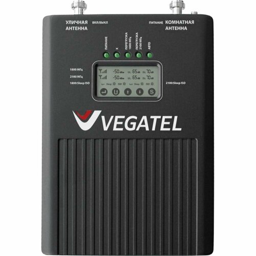 Репитер Vegatel vt2-1800/3g (led) репитер vegatel vt3 3g 4g led