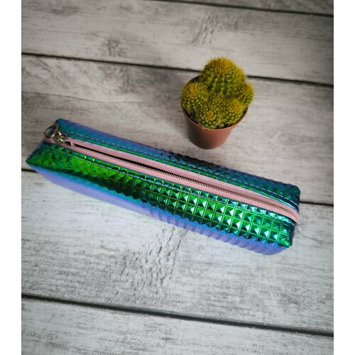 фото Косметичка 4.5х5х19.5 см, синий жанами