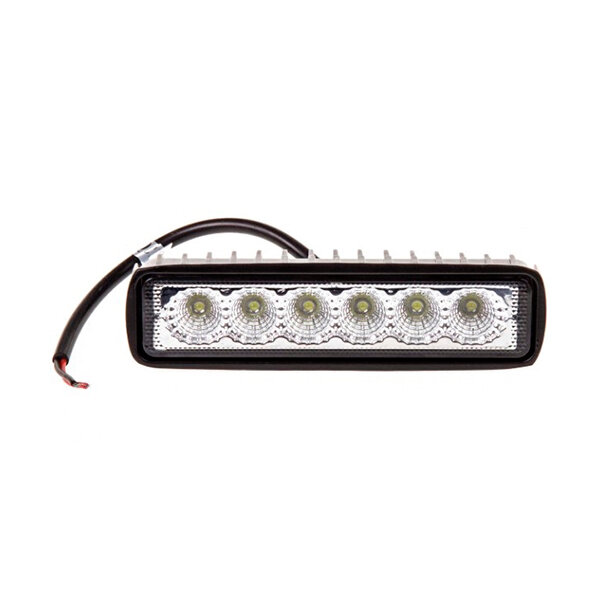 Фара 9-32v 18w 6 LED (146*40*35mm) направленный свет Grande Light GL8019