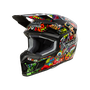 Шлем кроссовый O'NEAL 3Series Crank V.24, красный/зеленый, размер XL