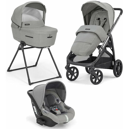 Коляска 4 в 1 Inglesina Aptica Satin Grey с автокреслом Darwin