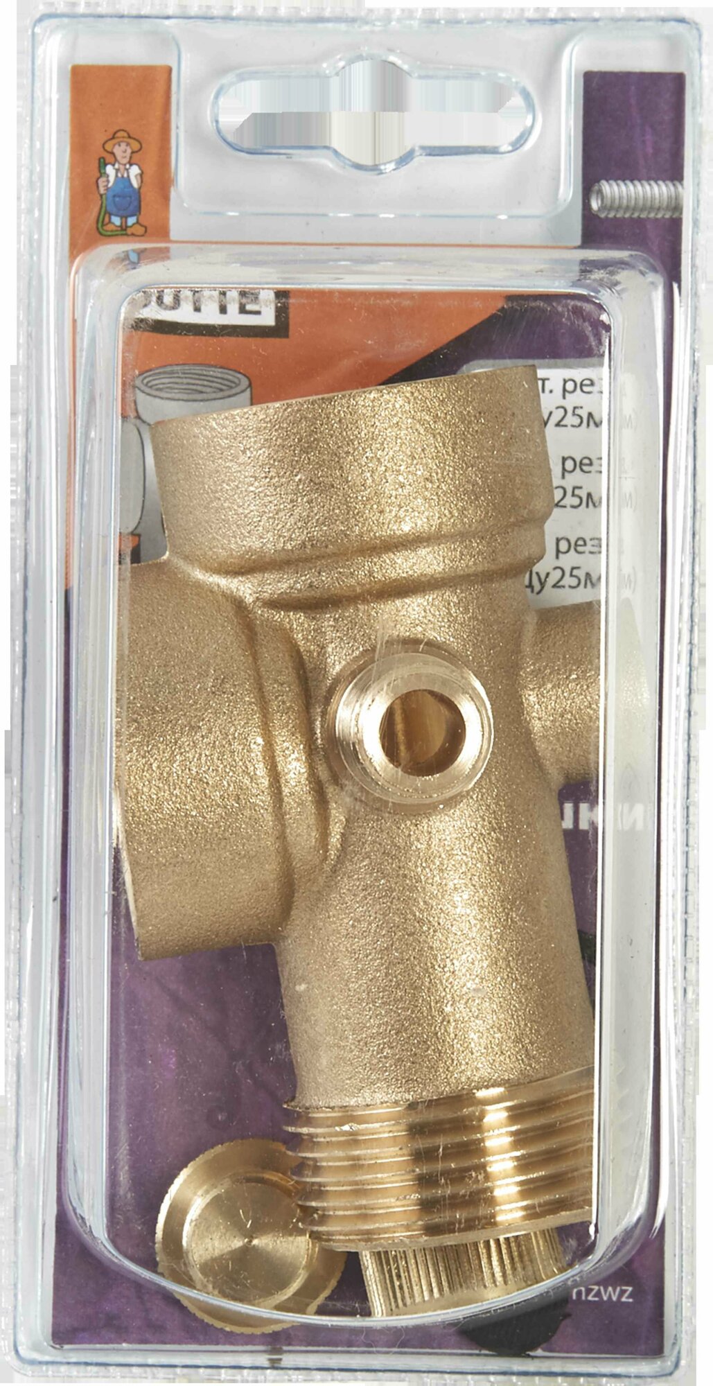 Фитинг пятиходовой