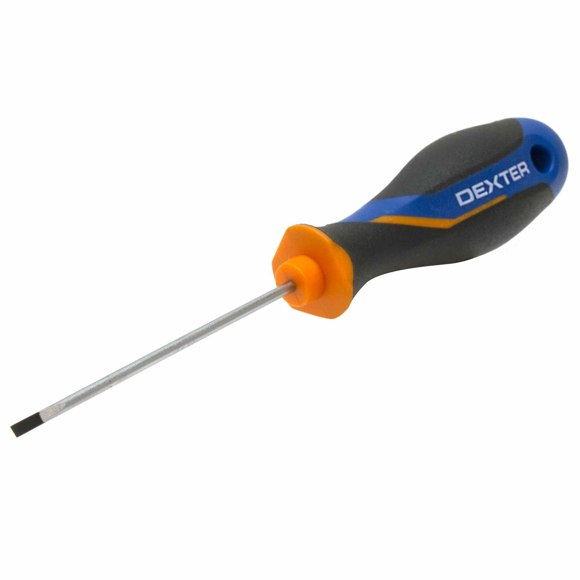 Отвёртка шлицевая Dexter SL2.5х75 мм - фото №1
