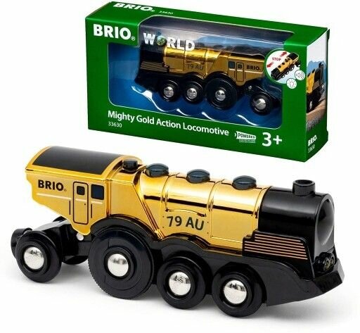 BRIO World 33630-локомотив золотой