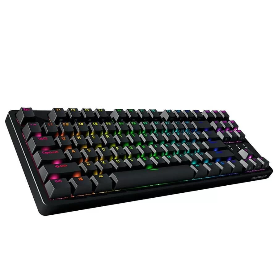 Клавиатура механическая Durgod Cavalry 87 - BLACK, TKL, PBT Double-shot keycaps, Hot-swap, RGB, Gateron optical Red switch - фото №16