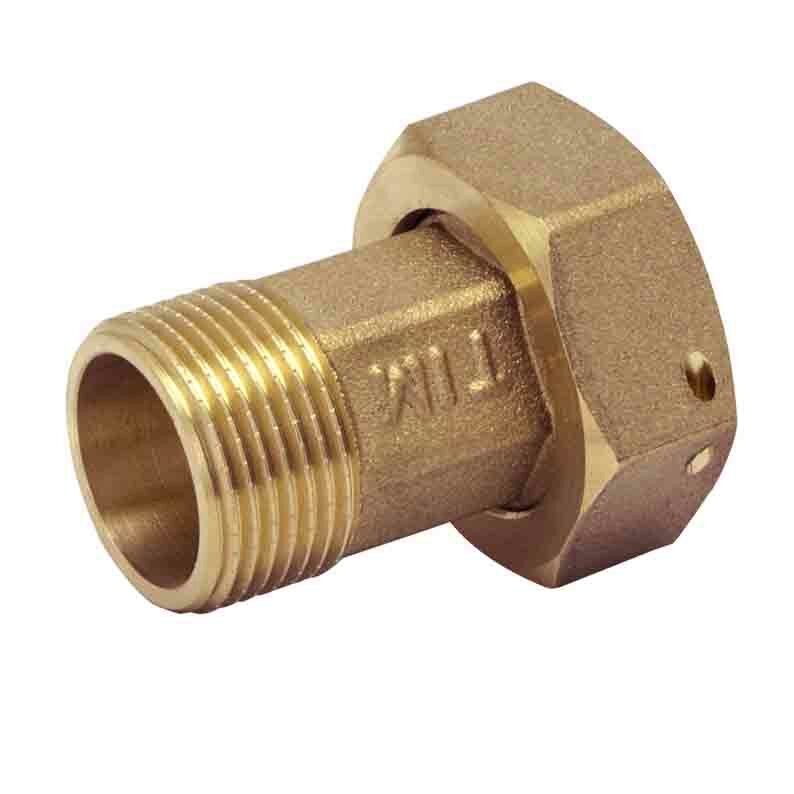 фото Американка для счетчиков с прокладкой 1"ВР х 3/4"НР, латунная TIM арт. HS043