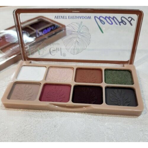 Тени для век Velvet Eyeshadow Leaves Dodo Girl 01, 8 оттенков палетка теней для век dodo girl 10 шиммерных цветов 01