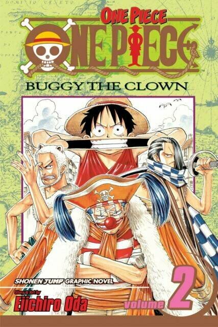Eiichiro Oda. One Piece, Vol. 2 Большой Куш том 2 (Эйитиро Ода)/ Книги на английском языке