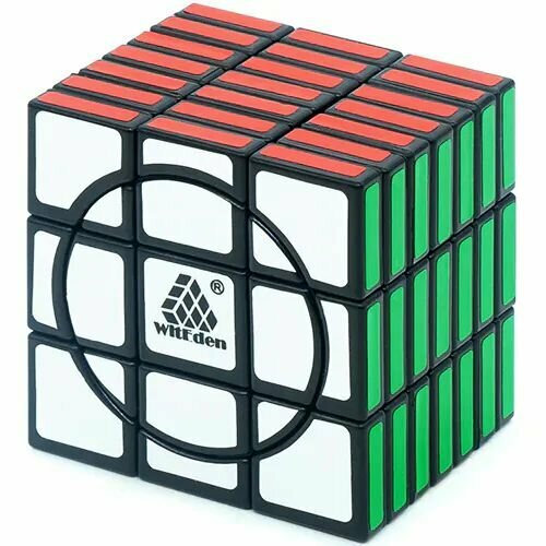 Кубик рубика / WitEden Crazy 3x3x7:00 Черный / Игра головоломка