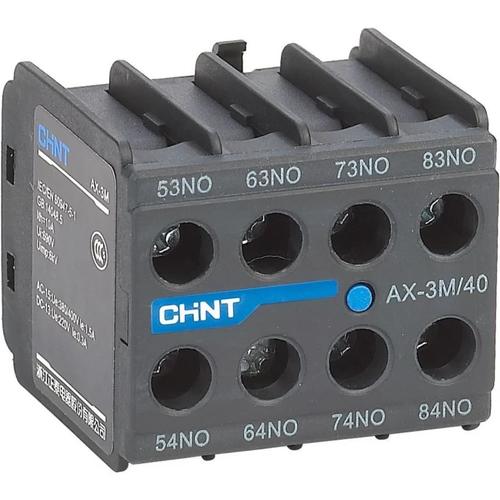 CHINT Приставка доп. контакты AX-3M/20 к Контактору NXC-06M~12M