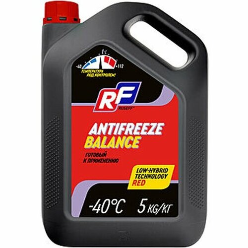 Антифриз Ruseff Antifreeze Balance красный 5 кг