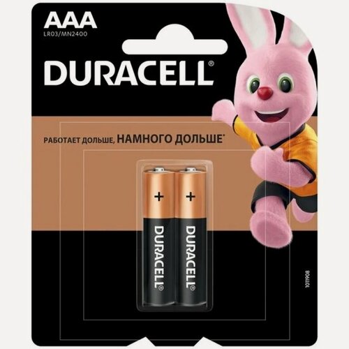 Изображение товара Элемент питания Duracell Basic LR03-2BL AAA бл 2