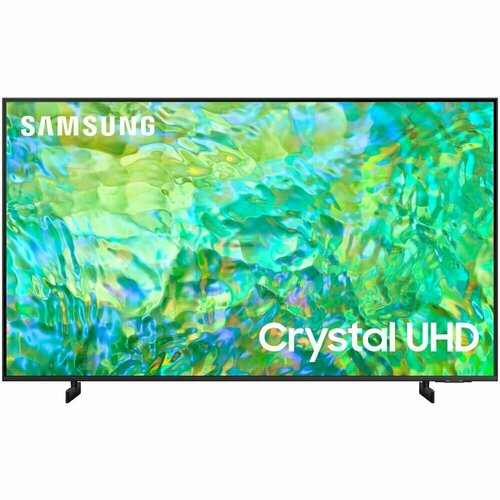 65 Телевизор Samsung UE65CU8000U 2023 LED, HDR, черный 65 телевизор huawei vision s 65 2021 led hdr