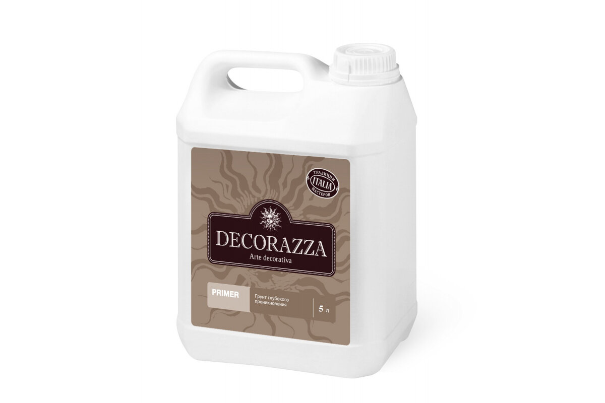 Decorazza Primer / Декоразза Праймер грунт глубокого проникновения 5л