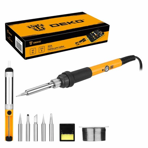 Набор для пайки DEKO SI24 5 предметов в кейсе 145500₽