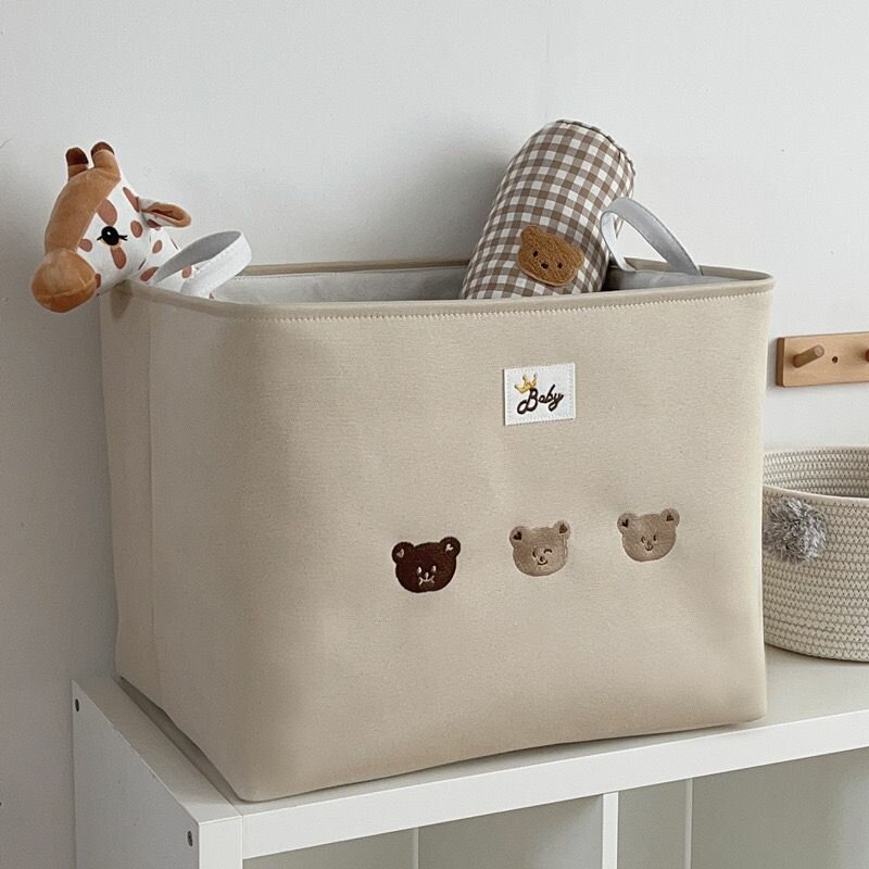 фото Корзина для хранения игрушек