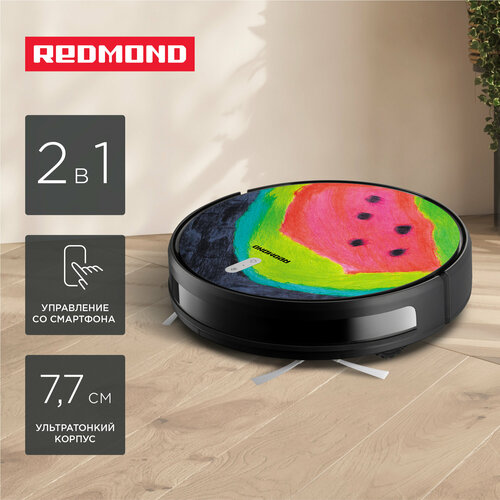 Умный робот-пылесос REDMOND RV-R630S WiFi арбуз 1649900₽