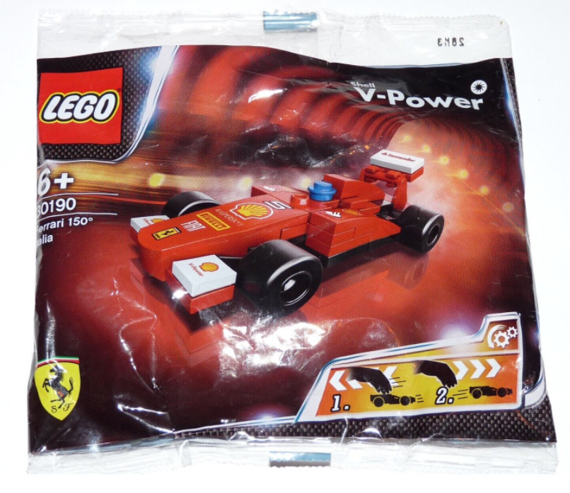 Конструктор LEGO Racers 30190 Феррари 150 Италия, 33 дет.