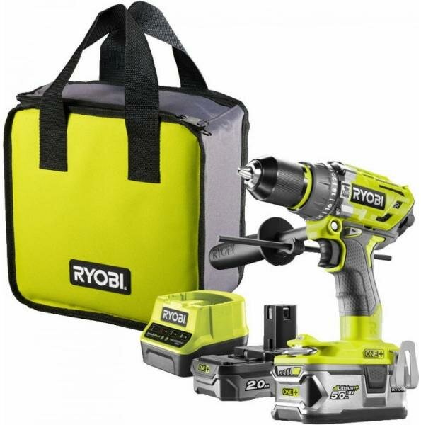 Дрель-шуруповёрт Ryobi R18PD7-252S