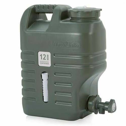 Канистра Naturehike Nh New Style Square Water Container 12L Army Green