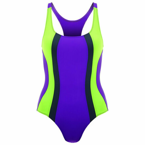 Купальник , размер 34, фиолетовый купальник слитный onlitop для плавания размер 34 фиолетовый