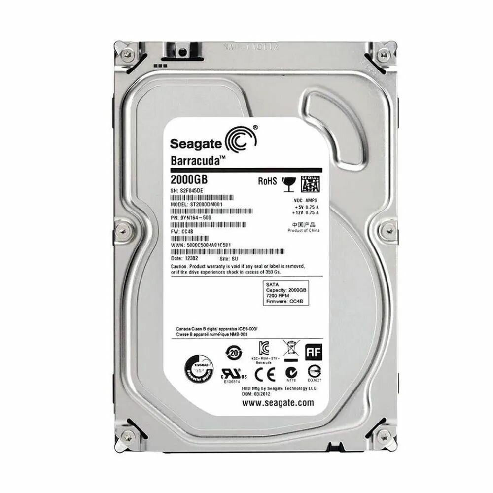 Внутренний жесткий диск Seagate ST2000DL003 2 Тб