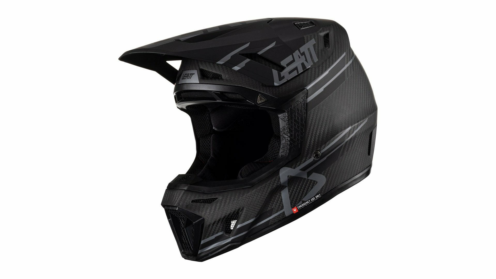 Мотошлем Leatt Moto 9.5 Carbon Helmet Kit (Black M 2024 (1023010102))