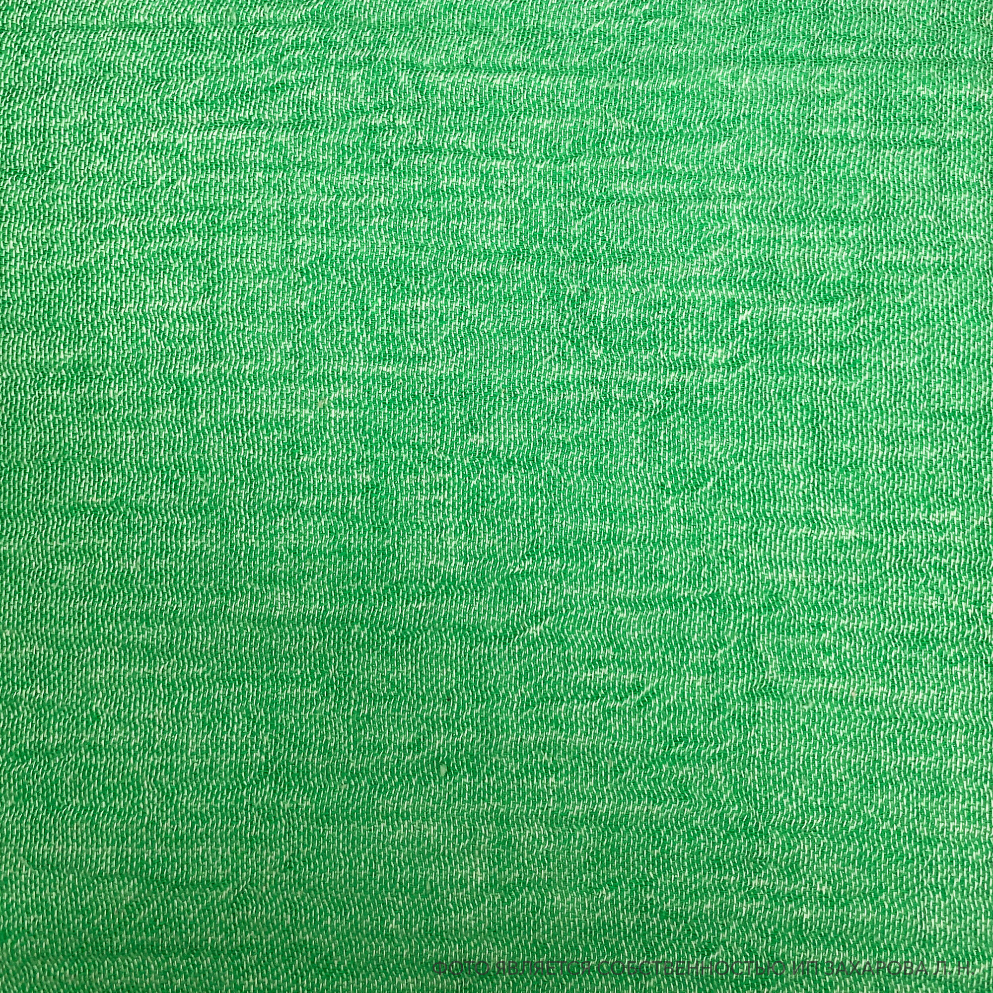 Плед муслиновый 240*260 для кровати, зеленый - фотография № 5