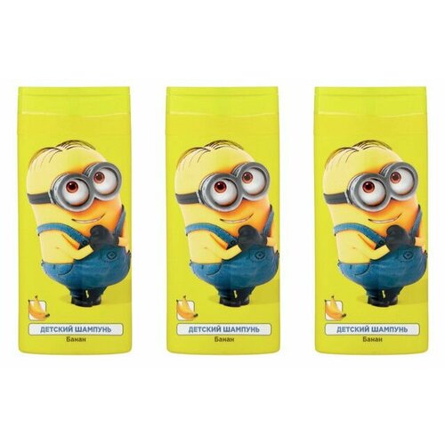 Clever Company Гадкий Я Шампунь для волос Банан 250 мл 3 шт