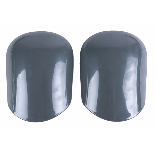 комплект пластиковых щитков для наколенников tech team rb eva черный s Комплект сменных пластиковых щитков (RB/EVA), (M-L), grey