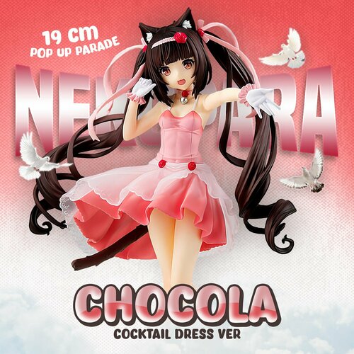 Аниме фигурка POP UP PARADE Chocola Cocktail Dress Ver 19 см nekopara parade 8pcs set anime figure chocola